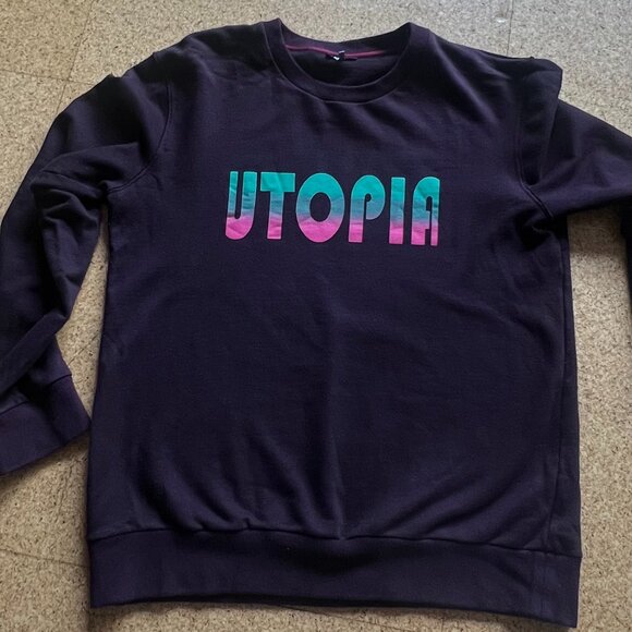 Lanvin Utopia Loopback Crewneck Sweatshirt - Picture 3 of 6